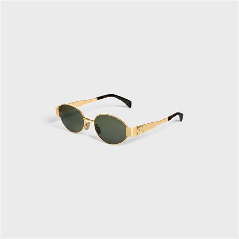 celine gold sunglass|authentic celine sunglasses.